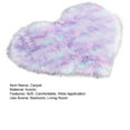 thumbnail image 4 of LCXmlly Pencil Bag Strong Water Absorption Rug Mat Love Heart Shape NonSlip Acrylic Fluffy Carpet, 4 of 6