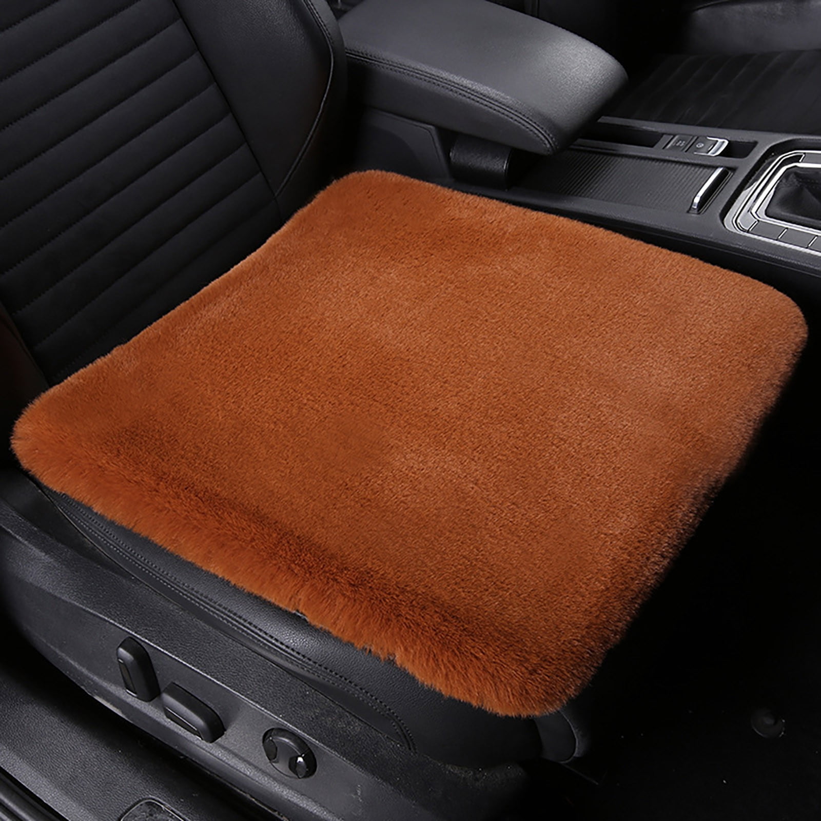 SunhillsgraceCar Interior AccessoriesFuzzy Fluffy Car Seat Cover Chair