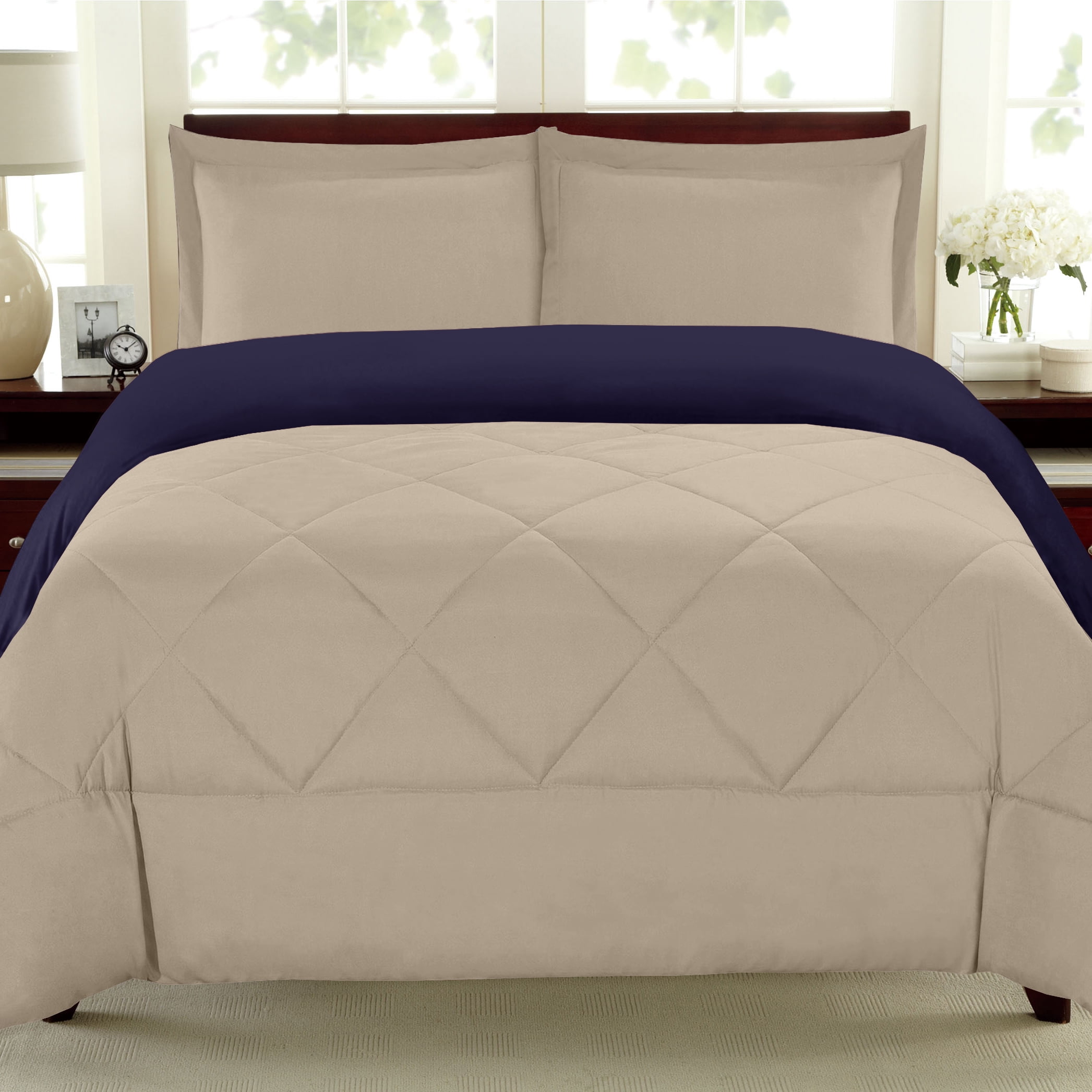Down Alternative Comforter Reversible 3