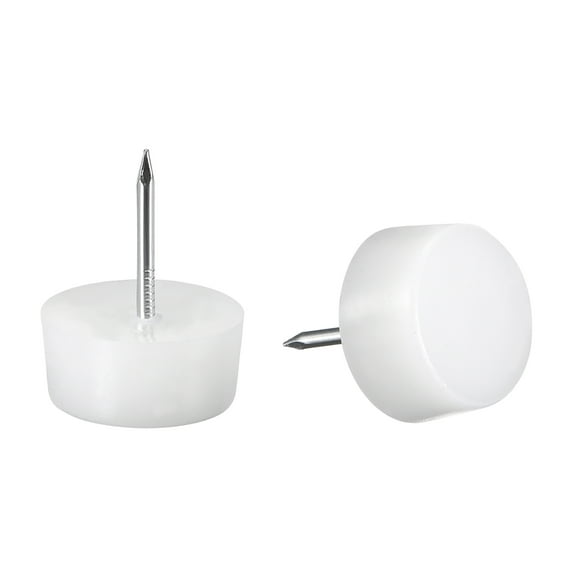 Furniture Feet Nail Chair Table Leg Protector Pad 20mm Dia 10pcs