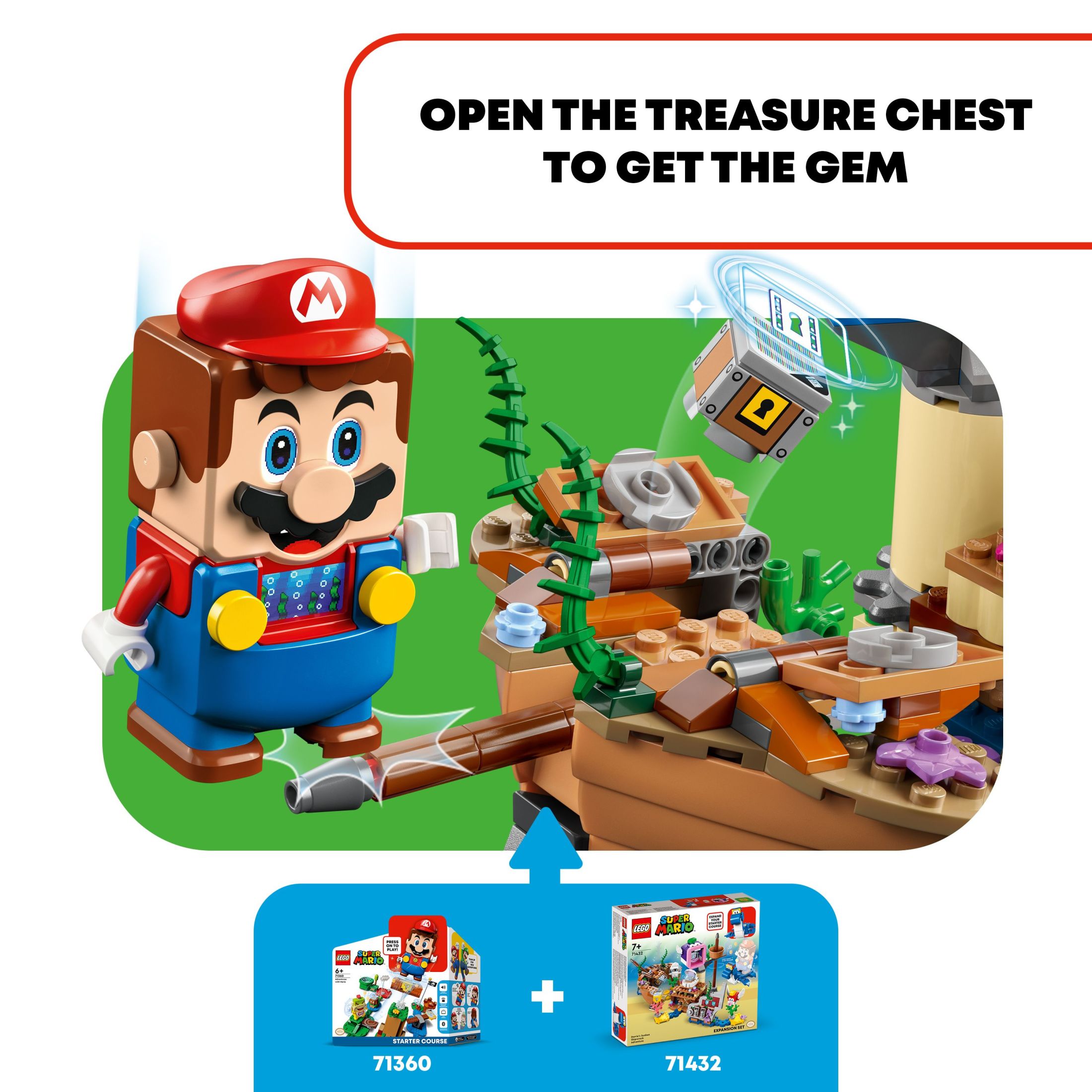 LEGO Super Mario Aventuras con Mario Curso de Inicio, Juego de Construcción, Regalo de Cumpleaños para Fans de Super Mario Bros. y Niños de 6 Años o Más con Figura Interactiva de Mario y Bowser Jr., 71360 7