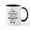 White/Black Inside, variant on CafePress - Not My Circus, Not My Monkeys Mugs - 11 oz Ceramic Mug - Novelty Coffee Tea Cup