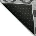 thumbnail image 3 of Addison Rugs Chantille Indoor/Outdoor Transitional Circles Charcoal Washable Rectangle Rug, 2'6" x 3'10", 3 of 6