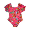 thumbnail image 4 of Jessica Simpson Toddler Girl Rash Guard Swimsuit with Headband, Sizes 12M-24M, 4 of 10