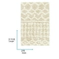 thumbnail image 6 of Livabliss Area Rugs for Living Room, 2x3 Urban Shag Global Beige Rug, Bedroom Dining Room Home Decor Stain Resistant Carpet (2' x 2'11"), 6 of 10