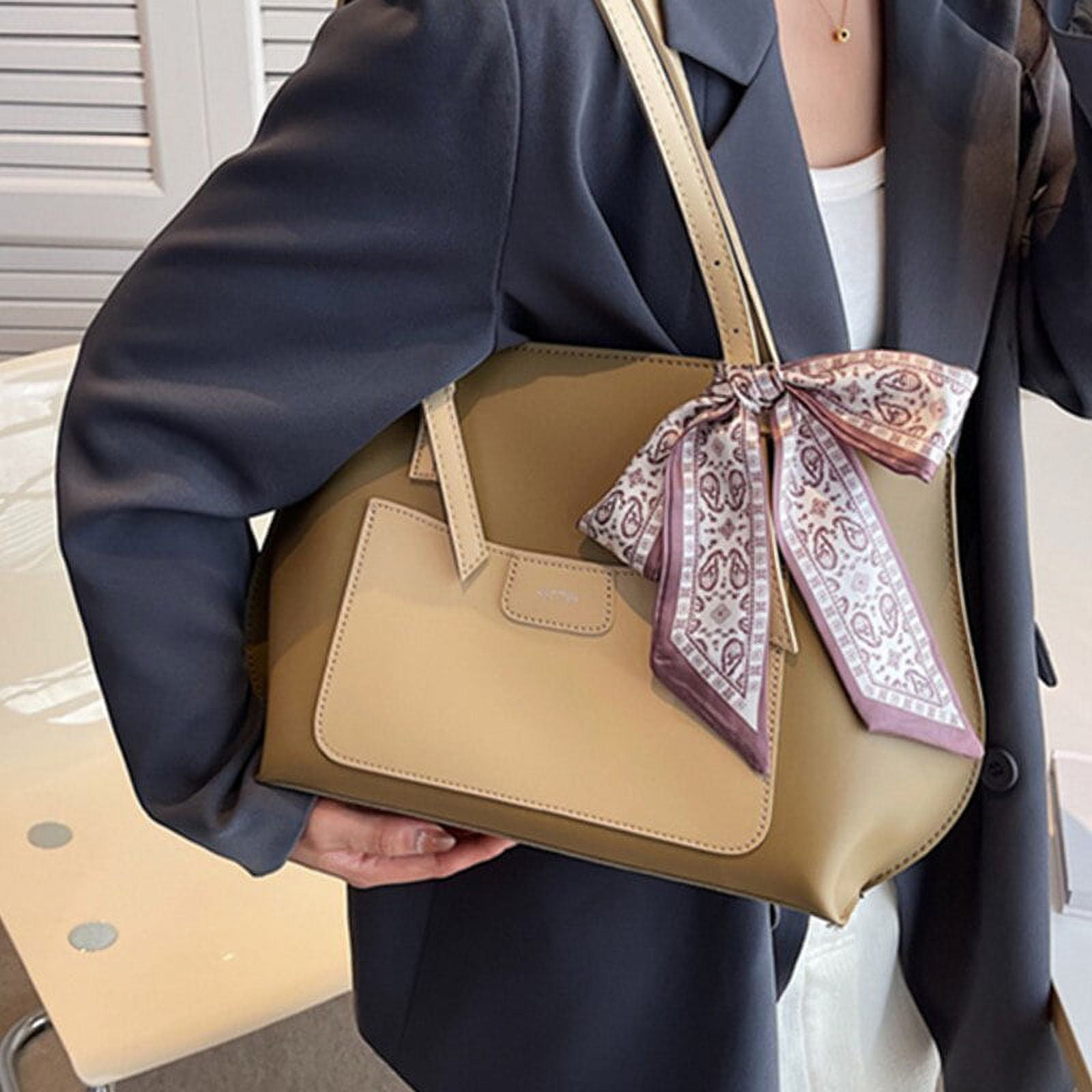 CoCopeaunts fashion silk scarf women bag Large capacity casual tote bags  high quality handbag womens leather shoulder bag bolso mujer 