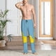 thumbnail image 2 of Fotbe Cute Ducky Pantalones de Pijama para Hombre, Pantalones de Dormir, Pantalones de Casa con Cintura Ajustable y Bolsillos-XX-Large, 2 of 6