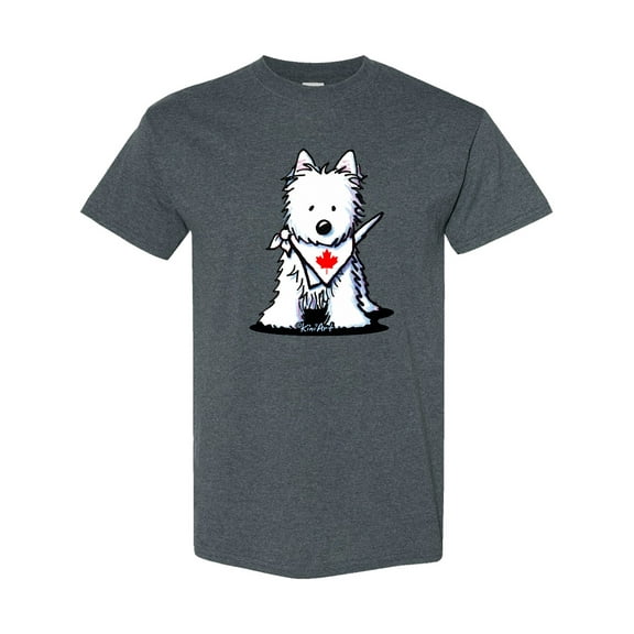 Inktastic Canada Day Westie T-Shirt