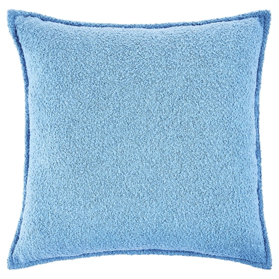 Mainstays 22" x 22" Blue Boucle Decorative Pillow