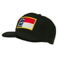 thumbnail image 2 of Eastern State North Carolina Embroidered Patch Cap - Black OSFM, 2 of 5