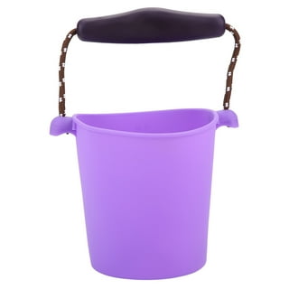 Plutyo Old Bucket Shovel Sand Bucket Bucket Sandbox Square Summer Party Foldable  Bucket 