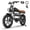 T73-Brown, variant on Tamobyke T73 Electric Bike for Adults, Peak 1500W 30mph 48V 15.6Ah,20" Fat Tire E-Mountain Bike UL2849