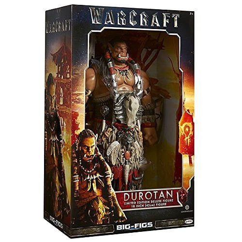 World Of Warcraft Film Figurine Articulée de 18 Pouces Big Figs Series - Durotan