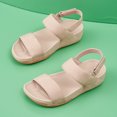 thumbnail image 3 of Sandalias de punta abierta para mujer, cómodas sandalias sin cordones, transpirables para deportes al aire libre, 3 of 9