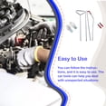 thumbnail image 4 of Kit de herramientas para coche de 4 piezas, cerradura de agarre abierta para puerta, largo alcance, acero inoxidable, herramientas de acceso para Herramientas de reparación de automóviles Tipo 1 Riwesomey VI022236-01, 4 of 6