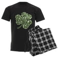 thumbnail image 6 of CafePress - Skulls Shamrock Men's Dark Pajamas - Men's Dark Loose Fit Cotton Pajama Set, 6 of 7