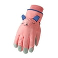 thumbnail image 2 of Fridja Winter Gloves for Kids Boys Girls Snow Windproof Mittens Outdoor Sports Skiing 6-12 Years Old, 2 of 5