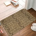 thumbnail image 4 of Sikiie Leopard Print Brown Print Flannel Anti-slip Floor Mat 16x24in, Thickened Dustproof Entrance Door Mat Floor Mat for Kitchen, Bathroom, Laundry Room, 4 of 7