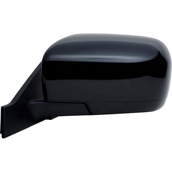 66028M - Fit System Driver Side Mirror for 06-10 Mazda 5 black, PTM, foldaway, Heated Power