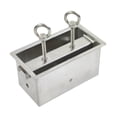 thumbnail image 3 of DimyFew Meat Forming Maker Multifunctional Stainless Steel Meats Press Tool Rectangle Beef Brick Kitchen Cooking Tool Efficient Pressing Suitable for personal use professional chefs 16cmx8cmx9cm, 3 of 8