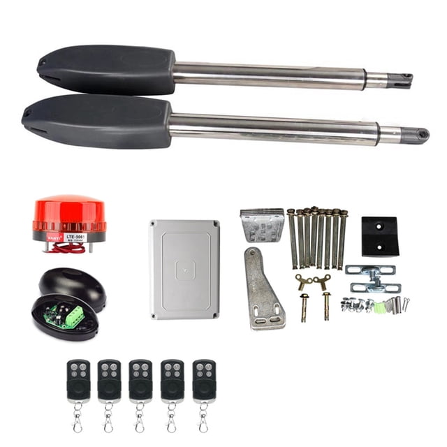 PKM-C02 Heavy Duty Automatic Electric Swing Gate Opener Operator Actuator Remote Control Swing Door Motor Drive Access Control ,Ultra-Quiet Operation
