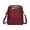 Brick Red, variant on Crossbody Bag for Women, Vegan Leather Women Crossbody Purse Small Shoulder Handbags, Ladies Wristlet Clutch