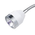 thumbnail image 2 of Portable 3-LED UV Nail Dryer with 2600mAh Rechargeable Battery, 60s Timer, 360° Rotatable Gooseneck, Side Safety Switch & Base/Touch Controls - Type-C Charging, ABS & Metal Construction, White &, 2 of 6