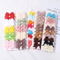 thumbnail image 4 of 10 Unids/Set Colorido Cinta Bowknot Clips De Pelo Para Bebé Niñas Hechos A Mano Arcos Horquilla Pasadores Headwear Niños Accesorios Regalo De Navidad, 4 of 4