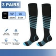 thumbnail image 2 of Calcetines de compresión deportivos - Calcetines deportivos de compresión de presión - Adecuados para correr fitness, 2 of 6