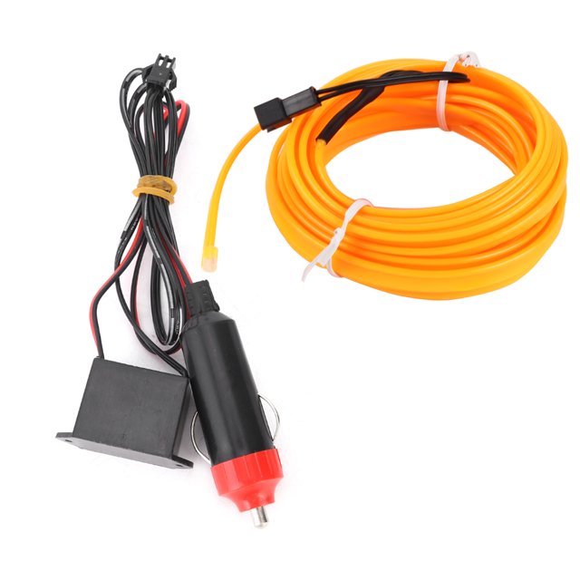 Car LED Strip Lights ,Car Decorative Light Strip Interior Lighting Auto LED EL Cold Lamp Modification Parts 4 Meters