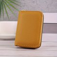 thumbnail image 1 of HLONK Multi Slots Credit Card Holder  PU Leather Card Coin Purse  Zipper Around Card Bag Wallet, 1 of 6