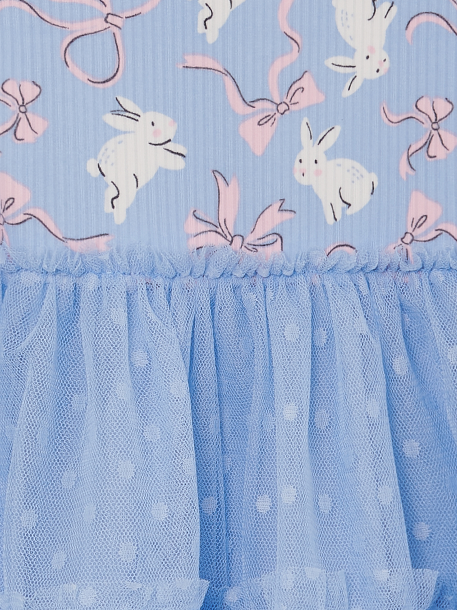 Way to Celebrate Toddler Girls Easter Tulle Tutu Dress, Sizes 12M-5T