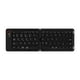 thumbnail image 1 of Teclado de computadora, escritura silenciosa eficiente, recargable, 68 teclas, teclado plegable para teléfono inteligente Negro, 1 of 8