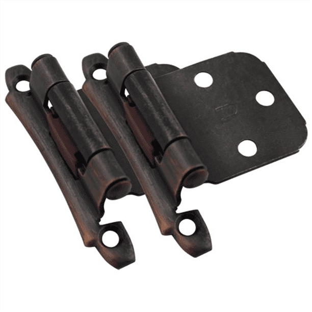 Cosmas 17929ORB Oil Rubbed Bronze Hinge Variable Overlay (Pair