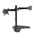 thumbnail image 3 of Mounting Binge Dual Monitor Mount for 13–32 Inch Screens | Full Motion Articulating Arm | Tilt, Swivel & Rotation | Heavy-Duty VESA Mount 75×75 & 100×100 | Adjustable Desk Clamp Stand, 3 of 16
