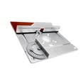 thumbnail image 1 of Dioche Table de Toupie, Ensemble de 3 Plaques d'Insertion de Table de Toupie en Alliage d'Aluminium Machine de Coupe à Plateau Rabattable, 1 of 7