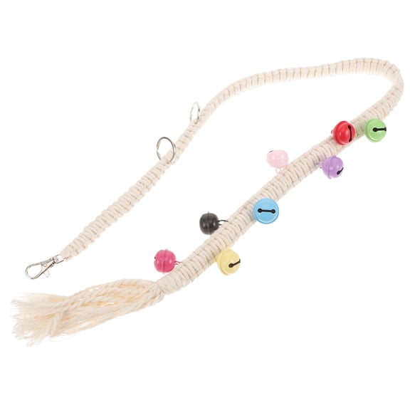 Baluue Portable Dog Training Bell with Soft Cotton Rope, Clear Sound for Indoor and Outdoor Use, Pet Training Accessory