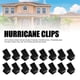 thumbnail image 5 of Clips Para Huracanes, 16 Piezas, Para Ventana, Madera Contrachapada De 1/2 Pulgada De Espesor, 5 of 7