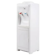 Angle View: New Hot & Cold Water Cooler Dispenser Free standing 5 Gallons Top Loading Office USA