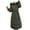 Olive Green, variant on Elainilye Fashion Long Winter Coats For Women Fall And Winter Long Sleeved Warm Cotton Jacket Fur-Collar Bread Coat Parkas,Gray