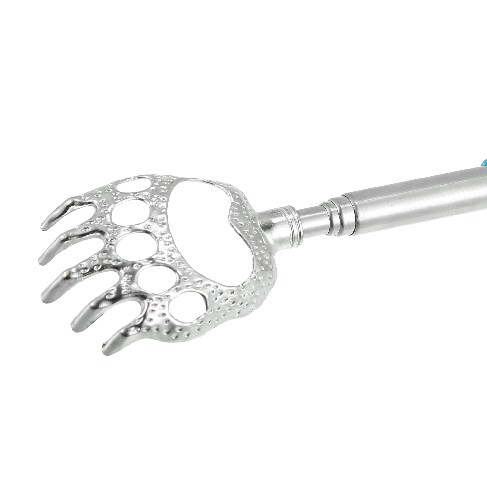 Unique Bargains 2 Pcs Extendable Claw Stainless Steel Blue