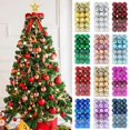 thumbnail image 4 of caja de bolas de Navidad, adornos para árbol de Navidad, bolas colgantes para árbol de Navidad, decoración para fiesta en el hogar, regalo de Año Nuevo 2024, Navidad, 4 of 5
