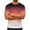 Orange, variant on SGFCWSX Men's Short Sleeve T-Shirts, Casual Gradient Crewneck Workout Top for Men Orange Size XL