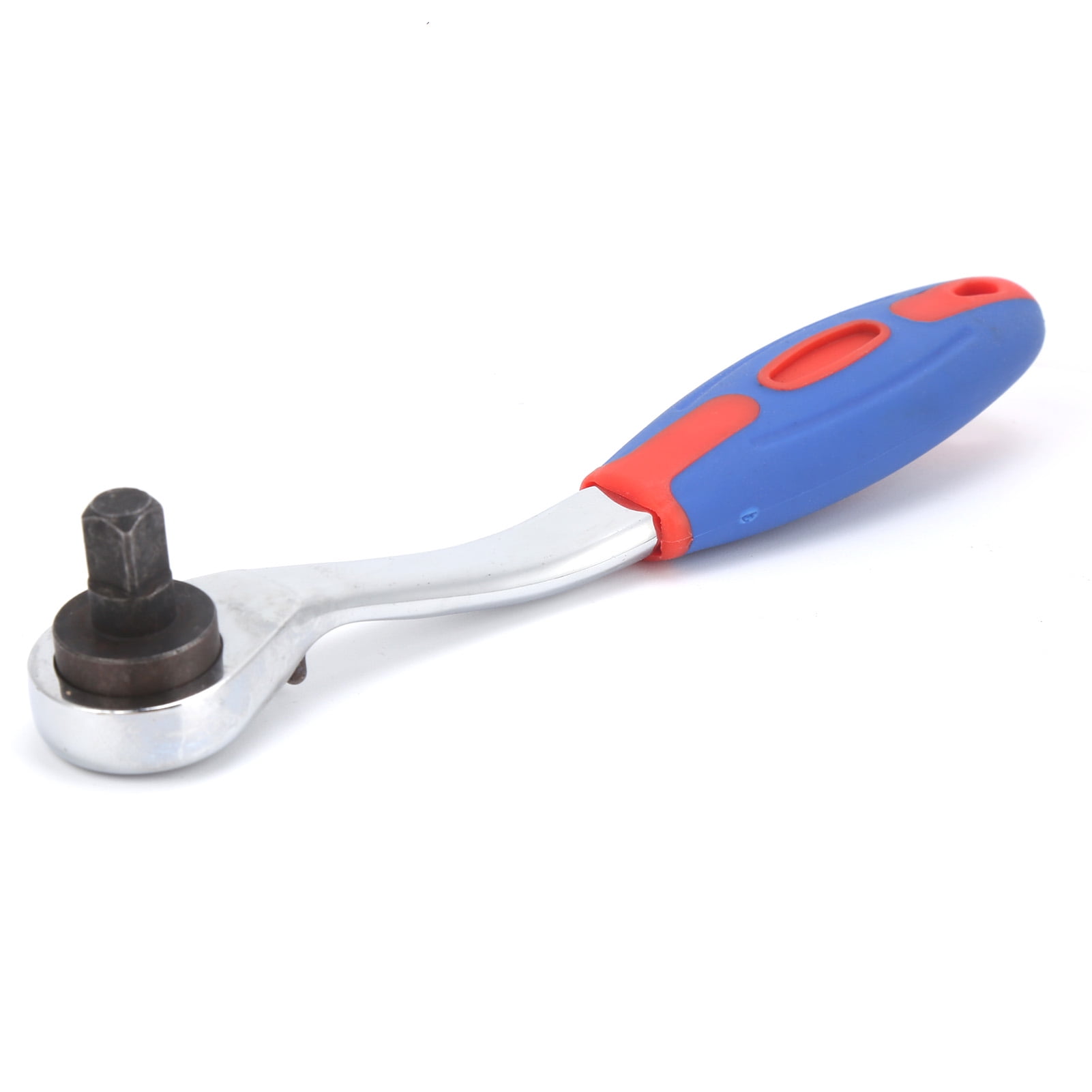 Ratchet Wrench, Flexible Portable 1/4in Ratcheting Combination Wrench