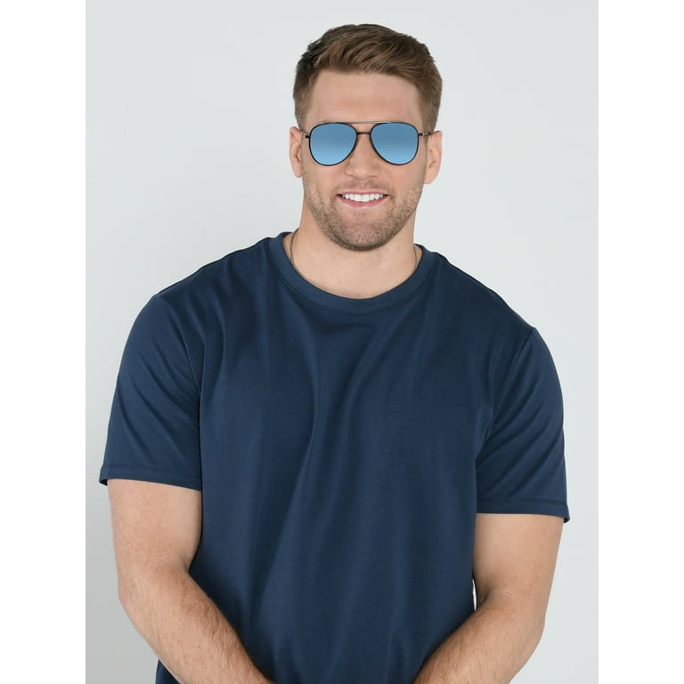 Panama Jack Metal Aviator Sunglasses - Walmart.com