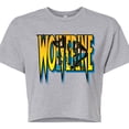 thumbnail image 3 of Marvel Wolverine - Logo - Juniors Cropped Graphic T-Shirt, 3 of 5