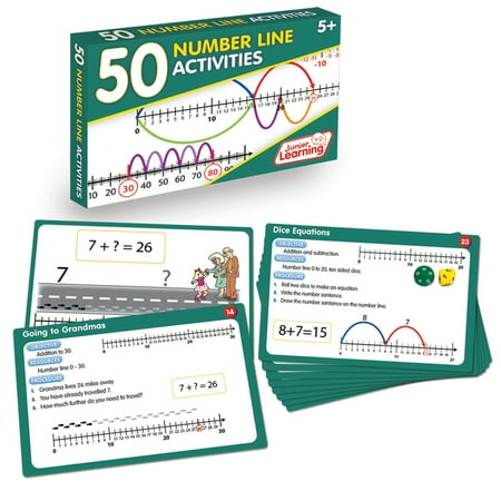 Junior Learning 50 Number Line Activities price history on PriceWatchPro