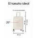 thumbnail image 2 of RED VELVET Maleta de Cabina Rígida de 20" | Beige, 360°, Antisalpicaduras, Cierre TSA | Equipaje de Mano Ligero con Interior de Nylon y Correa en X, 2 of 6