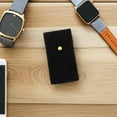 thumbnail image 3 of Estuche para reloj de 5 piezas: Estuche portátil para guardar relojes con cierre a presión, estuche de viaje para hombres y mujeres, organizador individual para guardar relojes de pulsera y joyas., 3 of 7
