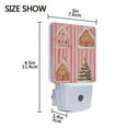 thumbnail image 3 of Yayeee LED Night Light for The Home Plug in With Light Sensors 2 Pack, Gingerbread Houses, 3 of 5